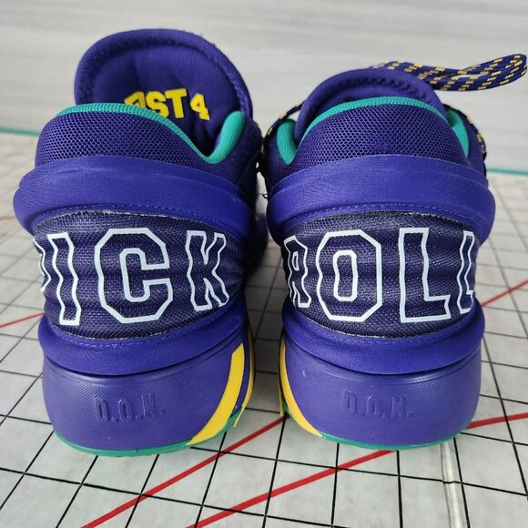 Adidas D.O.N. Issue #2 Throwback Utah Jazz Lace Up Sneaker Shoes Mens 8.5 FV8959 - Picture 2 of 16